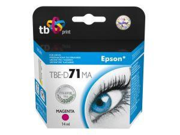Ink. kazeta TB kompatibilná s Epson T0713 Magenta