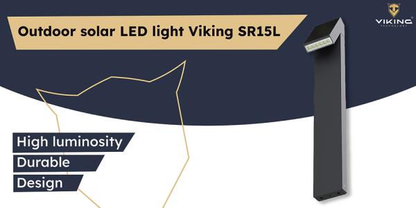 Viking venkovní solární LED světlo SR15L 