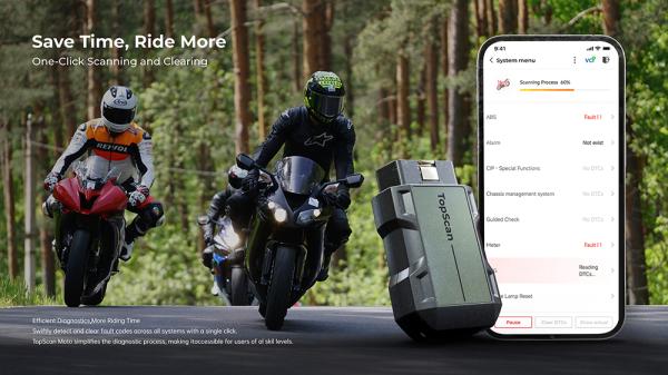 TOPDON diagnostické zariadenie TopScan Moto 