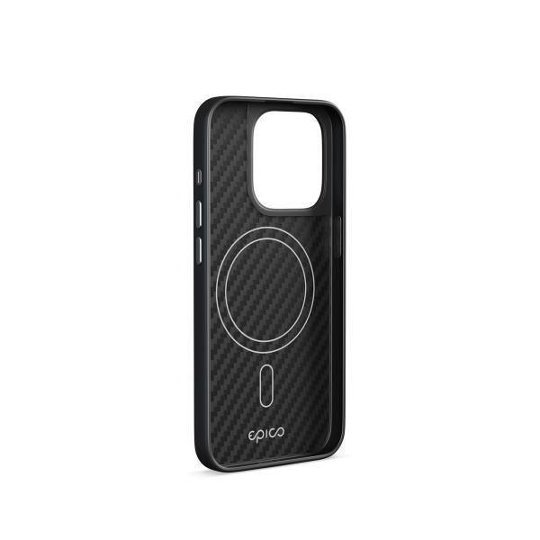 Epico Mag+ Hybrid Carbon kryt iPhone 15 Pro Max 