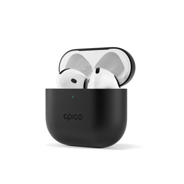 Epico silikónové púzdro pre AirPods 4 - čierna 