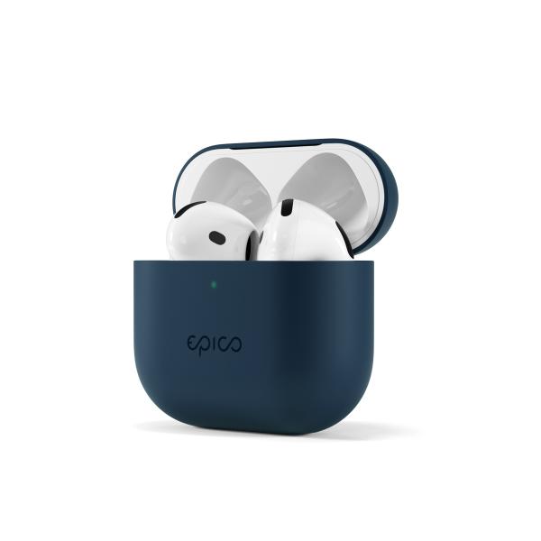 Epico silikónové púzdro pre AirPods 4 - modrá 