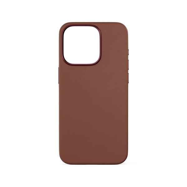 Epico Mag+ kožený kryt iPhone 16 Pro Max - hnedá 