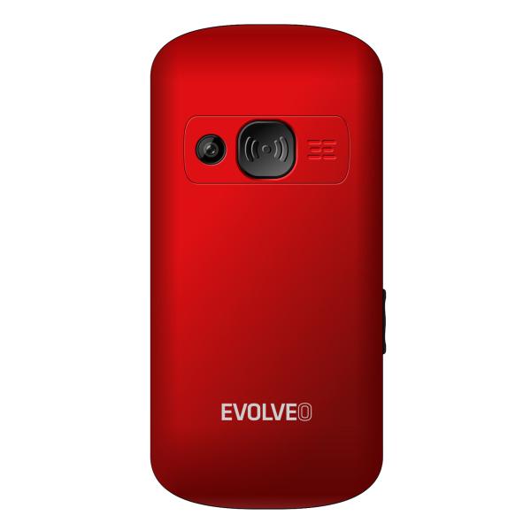 EVOLVEO EasyPhone XS, mobilný telefón pre seniorov, červený 