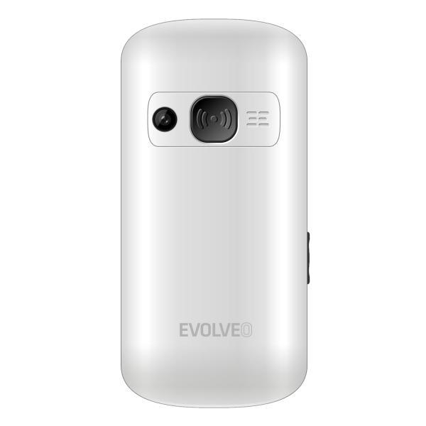EVOLVEO EasyPhone XS, mobilný telefón pre seniorov, biely 