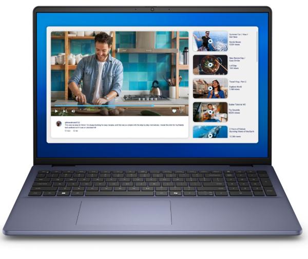 Dell 16/ DC16251/ 7-150U/ 16"/ WUXGA/ 16GB/ 512GB/ Iris Xe/ W11P/ Blue/ 3R NBD 