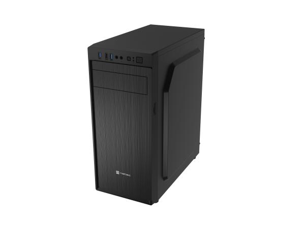 Počítačová skriňa Natec ARACANTA/ Midi Tower/ Čierna 
