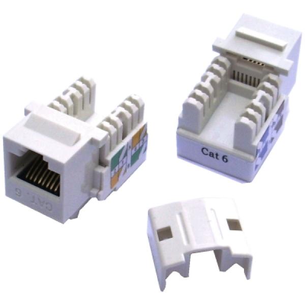 DATACOM Keystone cat6 white UTP