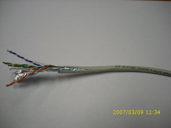 DATACOM FTP Cat5e PVC kabel 305m (lanko) šedý 