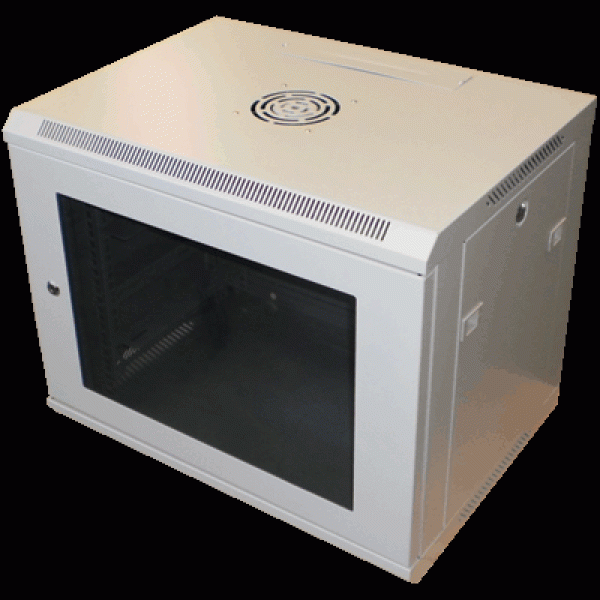 Datacom 19" rozvádzač jednodielny 6U/ hl.450mm