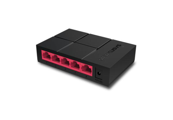 Mercusys MS105G 5x10/ 100/ 1000 switch, plastic case