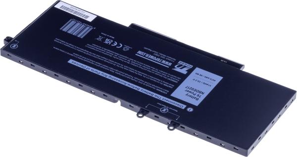 Batéria T6 Power pre Dell Latitude 5401, 5410, 5501, 5510, Precision 3550, 4470mAh, 68Wh, 4cell 
