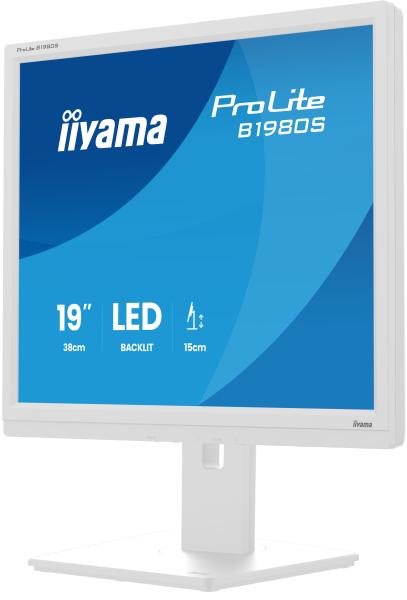 19" LCD iiyama ProLite B1980S-W1:1280x1024, HDMI, DP 