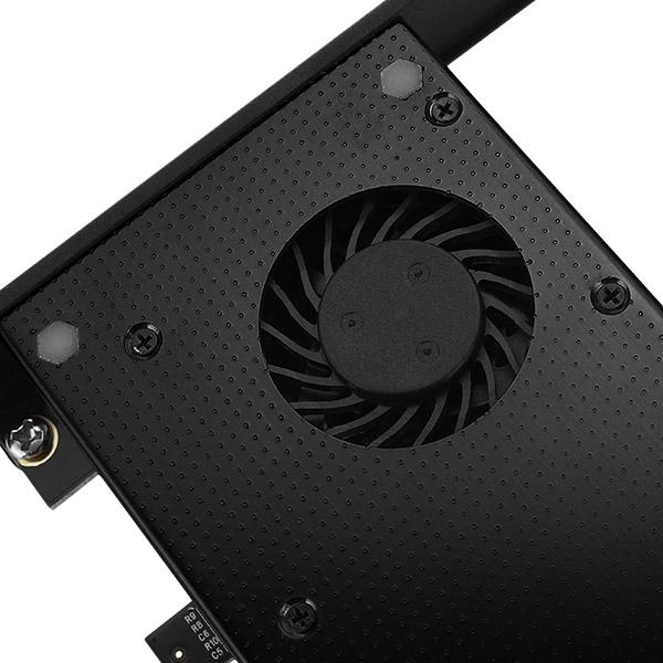 AXAGON PCEM2-DC, PCIe x4 - M.2 NVMe M-key + SATA B-key slot adaptér, chladič, vr. LP 