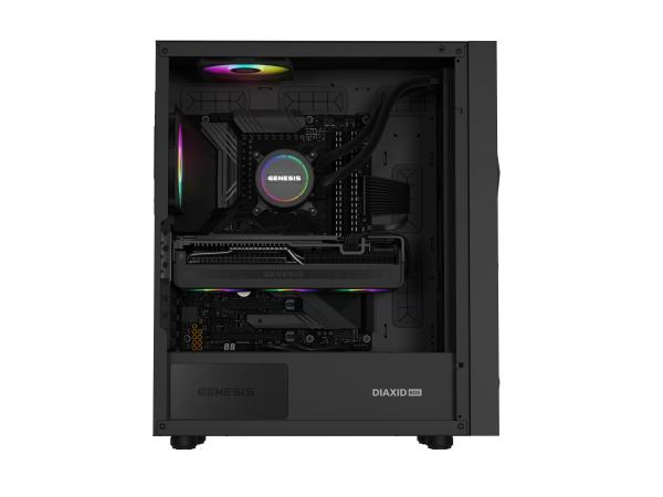 Vodné chladenie Genesis HYDRIA 360, ARGB, čierne 