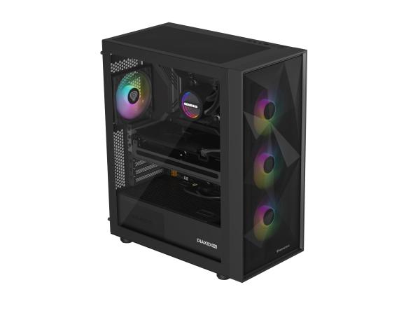Vodné chladenie Genesis HYDRIA 360, ARGB, čierne 