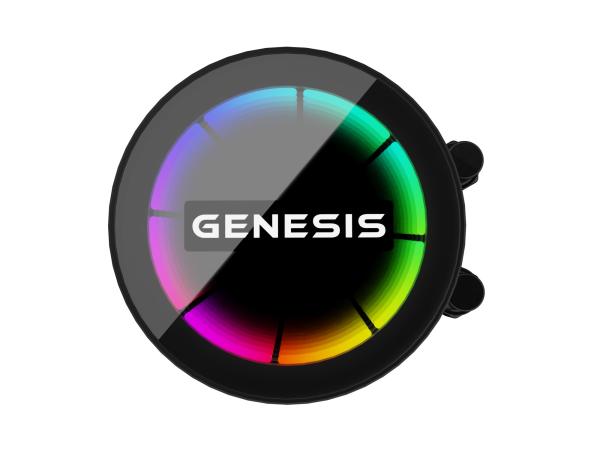 Vodné chladenie Genesis HYDRIA 360, čierne 