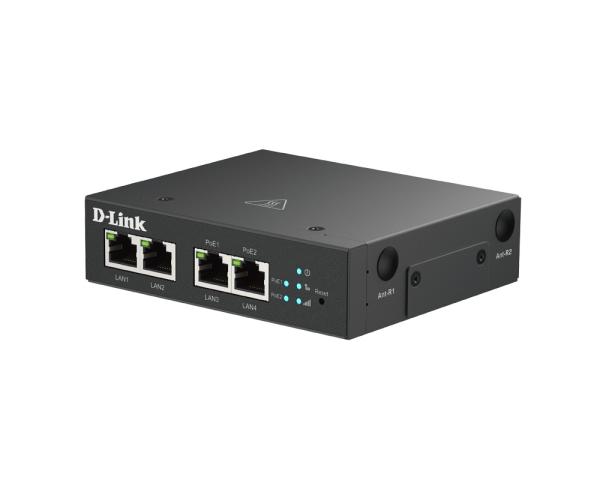 D-Link DWM-314-TP E 4G MCPoEM - 4x Fast Eth (2x PoE) 