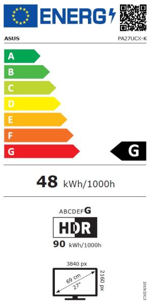 27" LED PA27UCX-K 