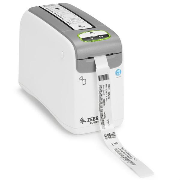 Zebra ZD510, DT-300dpi wristband printer USB, LAN, WiFi, BT
