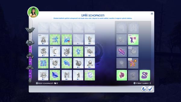 ESD The Sims 4 Upíři 