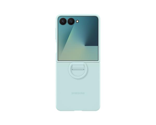 Samsung Silikónový kryt s držiakom na prst Flip7 Mint 