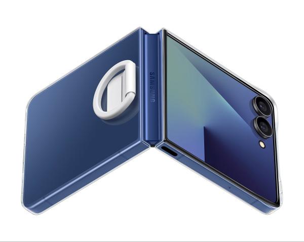Samsung Zadný kryt s držiakom na prst Flip7 Transparent 