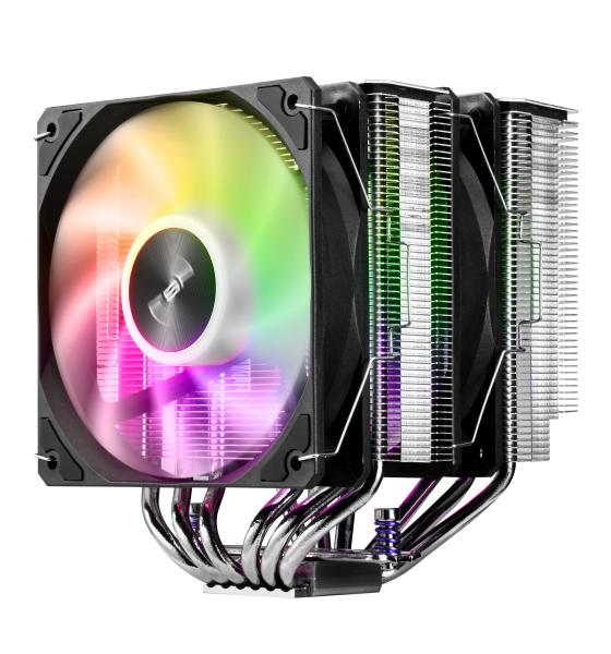 FSP Chladič CPU MP7 Dual, 120mm A.RGB FDB Fan 