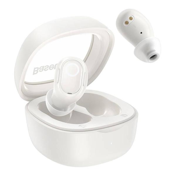 Baseus Bluetooth slúchadlá Bowie WM02 biela 