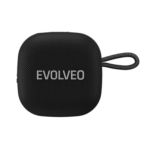 EVOLVEO TopSound, bezdrátový vodotěsný bluetooth reproduktor s rádiem, černý 