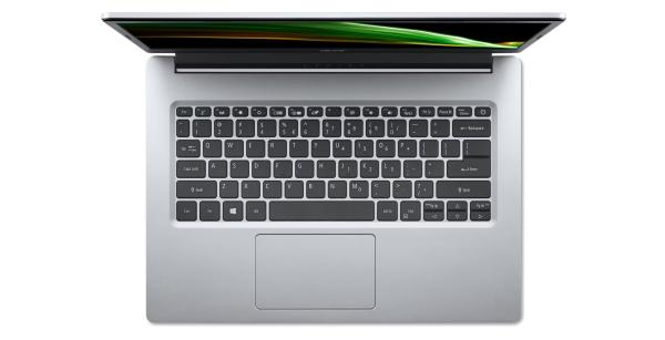 Acer Aspire 1/ A114-33-C7CX/ N4500/ 14"/ FHD/ 4GB/ 128GB/ Intel int/ W11S/ Silver/ 2R 