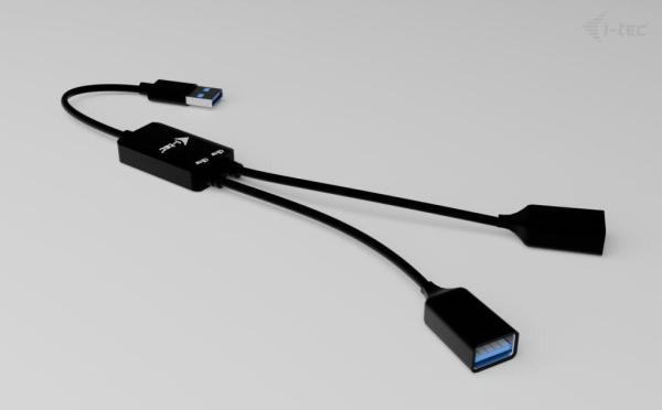 i-tec USB-A Cable HUB 2 port (2x USB-A) 