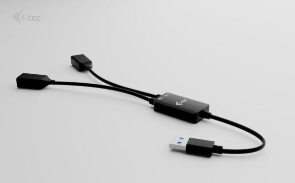 i-tec USB-A Cable HUB 2 port (2x USB-A) 