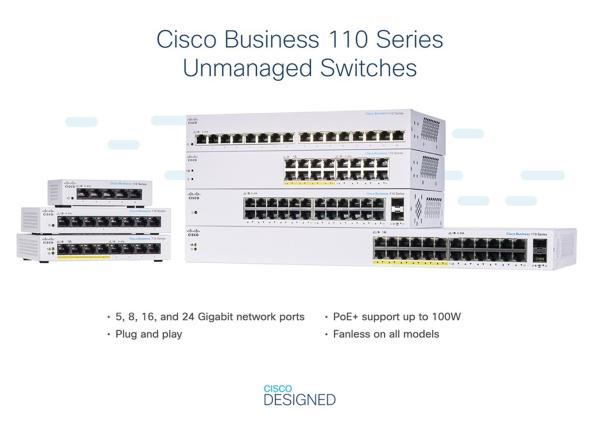 Cisco CBS110-16PP-EU REFRESH 
