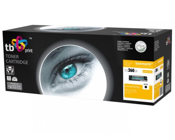 Valec TB kompatibilný s Lexmark E260X22G, Bk., ref