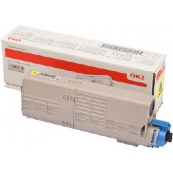Žltý toner OKI pre C532/ C542 a MC563/ MC573 (6000 strán)