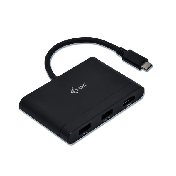 i-tec USB-C Travel Adapter - 1xHDMI, 2xUSB 3.0, PD 