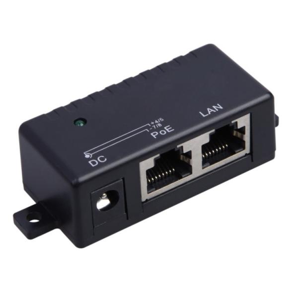 Maxlink pasívny PoE adaptér s LED, jack 2, 1/ 5, 5mm, Gigabitová verzia