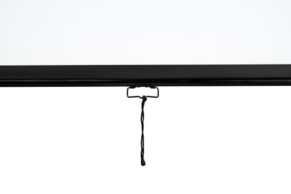 Nástenné projekčné plátno AVELI, 221x125cm (16:9) 100", čierny tubus 