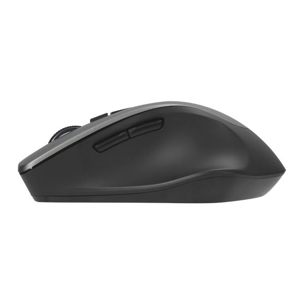 ASUS WT425/ Ergonomická/ Optická/ Pre pravákov/ 1 600 DPI/ Bezdrôtové USB/ Šedá 