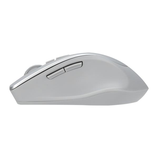 ASUS WT425/ Ergonomická/ Optická/ Pre pravákov/ 1 600 DPI/ Bezdrôtové USB/ Strieborná 