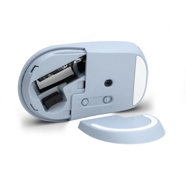 HP 400 Quiet/ Kancelárska/ Optická/ Pre pravákov/ 1 200 DPI/ USB+BT/ Modrá 