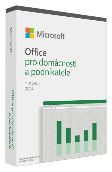 Microsoft Office 2024 pre domácnosti a podnikateľov CZ 