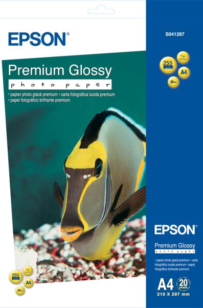 EPSON A4, Premium Glossy Photo Paper (20 listů)