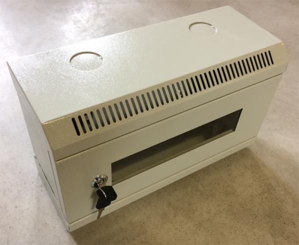 10" rack jednodielny 4U/ 140 DATACOM Šedý Skl.dv. 