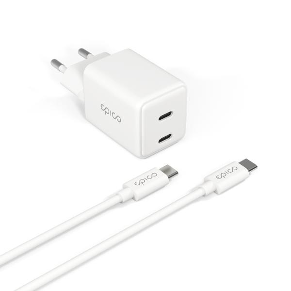 Epico GaN 35W adaptér EA35 s 1, 2 m USB-C káblom  