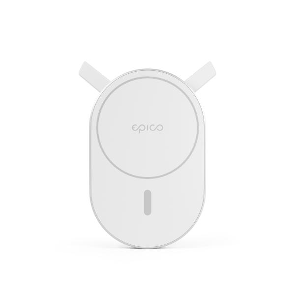 Epico Ellipse MagSafe Car Charger - strieborná 