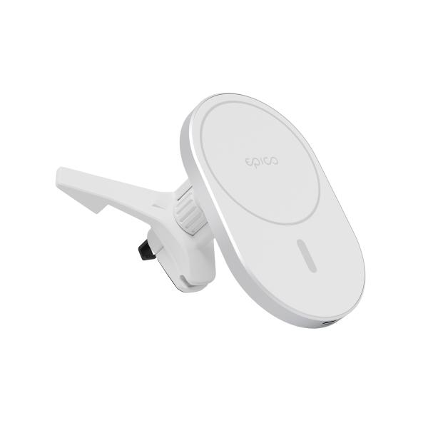 Epico Ellipse MagSafe Car Charger - strieborná 