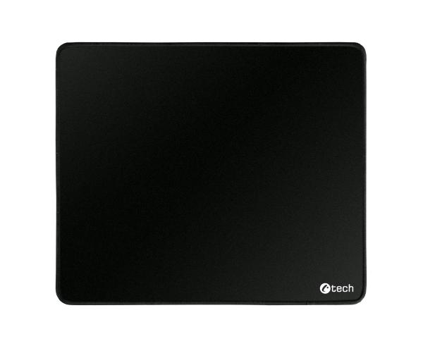 Podložka pod myš C-TECH MP-01, čierna, 320x270x4mm, obšité okraje