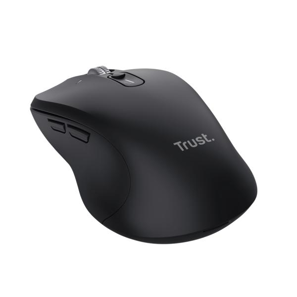 TRUST FERRO HYPERWHEEL WRLS MOUSE BLACK 